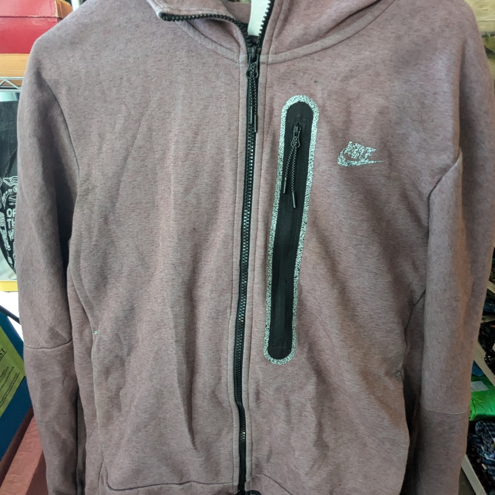 Nike Purple Hoodie with Black Accents